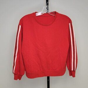 Striped Arm  Sweatshirt